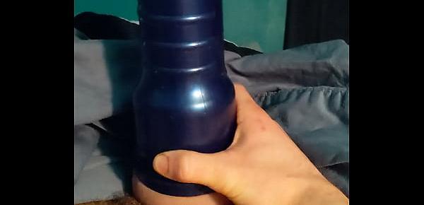  Slowly Milk My Hard Cock With Destroya Fleshlight